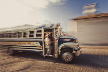 Autobus. Ameryka Łacińska. 