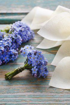 Bukiet niezapominajek