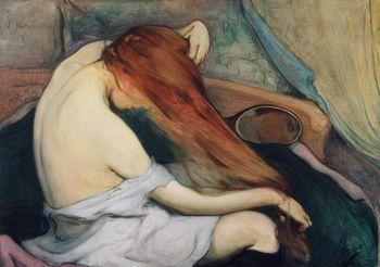 Czesząca się kobieta, Władysław Ślewiński