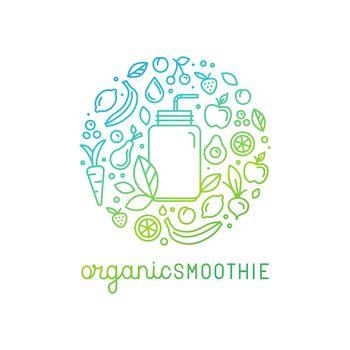 Organic smoothie