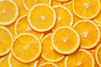 Pomarańcze w plastrach