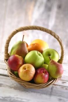 Jabłka w koszyku