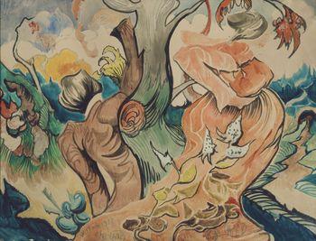 Kompozycja figuralna, Stanisław Ignacy Witkiewicz