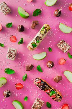 Kompozycja z eklerków