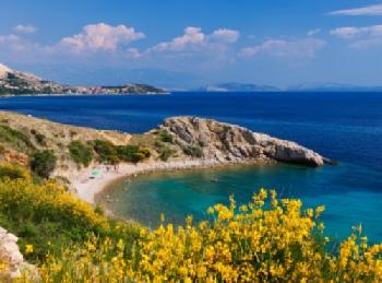 Letni krajobraz Chorwacji