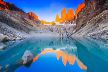 Malowniczy krajobraz Patagonii