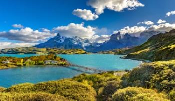 Zachwycający krajobraz Chile