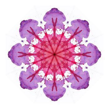 Mandala w kształcie kwiatu