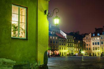 Rynek starego miasta, Warszawa. Polska