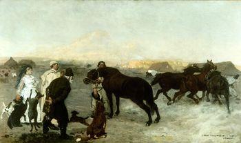 Na folwarku, Józef Chełmoński