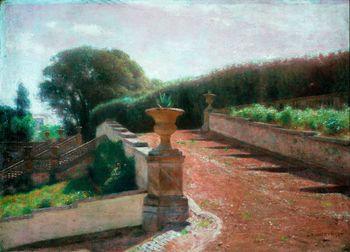 Park włoski, Aleksander Gierymski