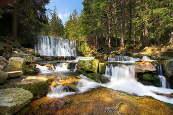 Potok Łomnica w Karkonoszach