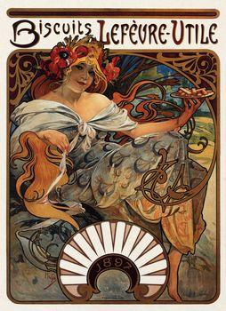 Lefevre-Utile, Alfons Mucha