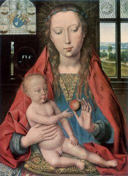 Maria z Dzieciątkiem, Dyptyk Maartena van Nieuwenhove, Memling