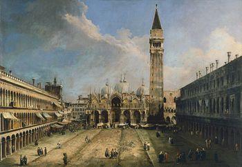 Plac San Marco w Wenecji, Canaletto