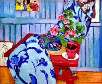 Still life with Geraniums, Matisse