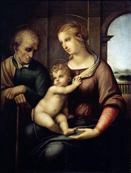 The Holy Family, Rafael