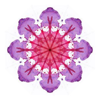 Mandala w kształcie kwiatu