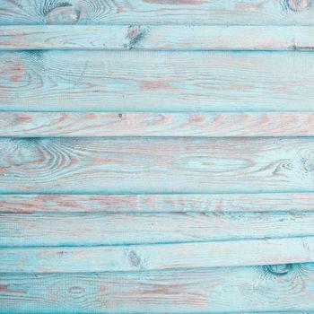 Turkusowe deski vintage