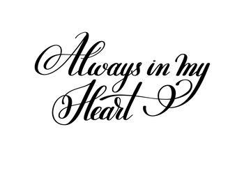 Always in my heart
