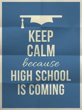 High school is coming