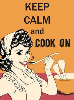 Keep calm and cook on 2