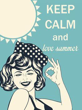 Keep calm and love summer
