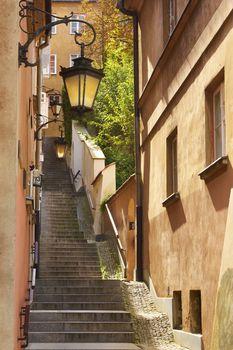 Uliczka Kamienne Schodki na Starym Mieście