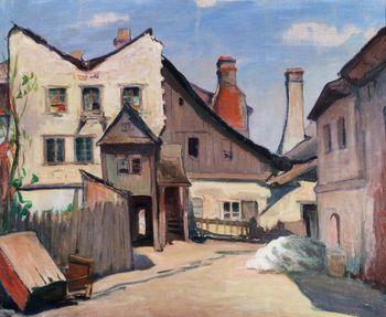 Uliczka w Kazimierzu, Władysław Ślewiński