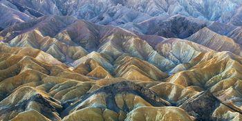 Widok na góry z lotu ptaka