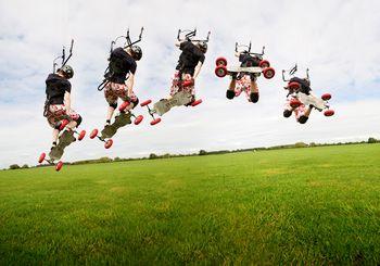 Windskating na trawie