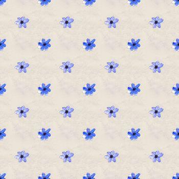 Wzór z drobnych kwiatków