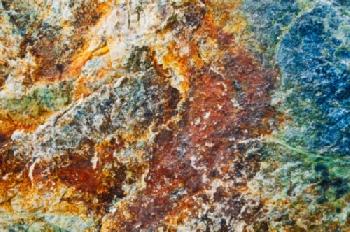 Kolorowa powierzchnia kamienia
