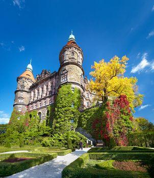 Baszta Biała i Baszta Jerzego - Zamek Książ