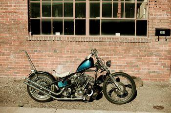 Chooper. Motocykl