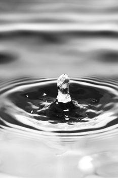 Ciekawy kształt wody 