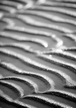 Małe wydmy na piasku