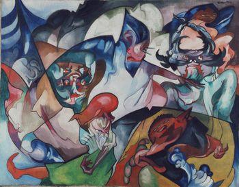 Kompozycja, 1922, Stanisław Ignacy Witkiewicz