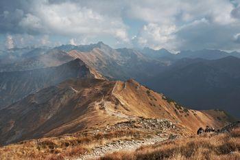 Szczyty gór. Tatry