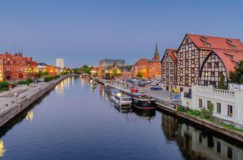 Malowniczy wieczór, Bydgoszcz. Polska