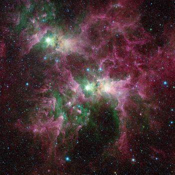 Mgławica. Przestrzeń kosmiczna