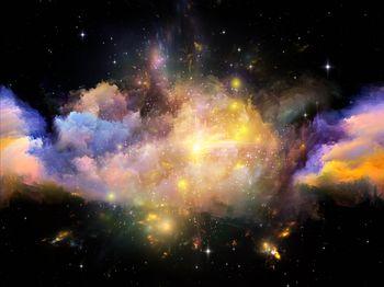 Mgławica w kosmosie