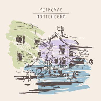 Ilustracja miasta Petrovac, Czarnogóra