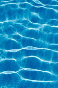 Niebieskie fale wody