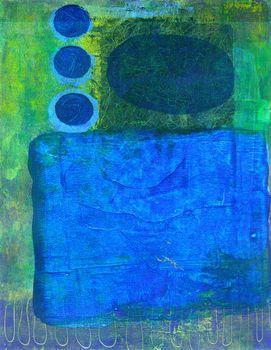 Niebieskie kształty