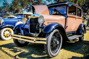 Samochód marki Ford model A z 1929 r