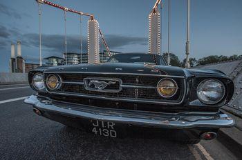 Samochód marki Ford Mustang. USA