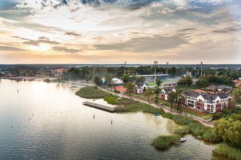 Jezioro Drwęckie, Ostróda. Polska