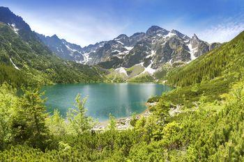 Pejzaż - Morskie Oko w Tatrach