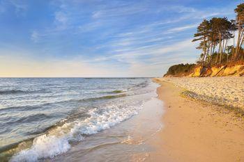 Plaża w okolicach Łeby